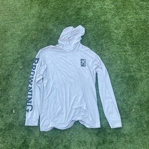 Browning Long Sleeve Hoodie Tee Shirt